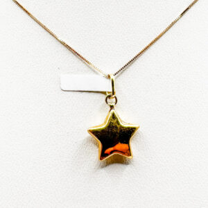 Dije Estrella de Oro 18K
