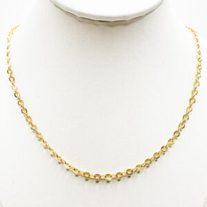 Cadena Rolón de Oro 18K - 45 cm