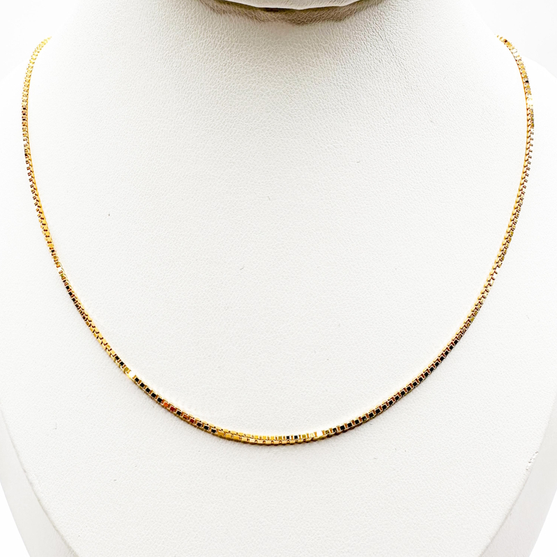 Cadena Veneciana de Oro 18K - 50 cm