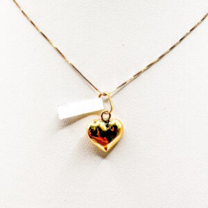 Dije Corazón de Oro 18K