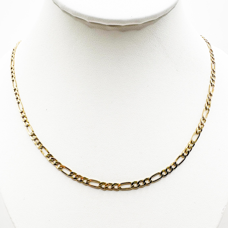 Cadena 3x1 de Oro 18K - 45 cm